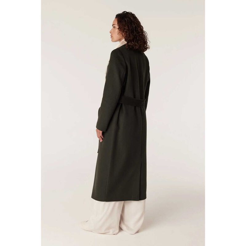 Cable Evans Wool Coat image number 1